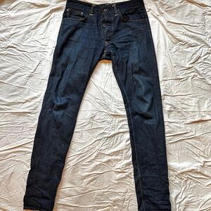 Railcar Fine Goods - Spikes Goldline 12.5oz Selvege Denim Jeans - Size 30 (32)